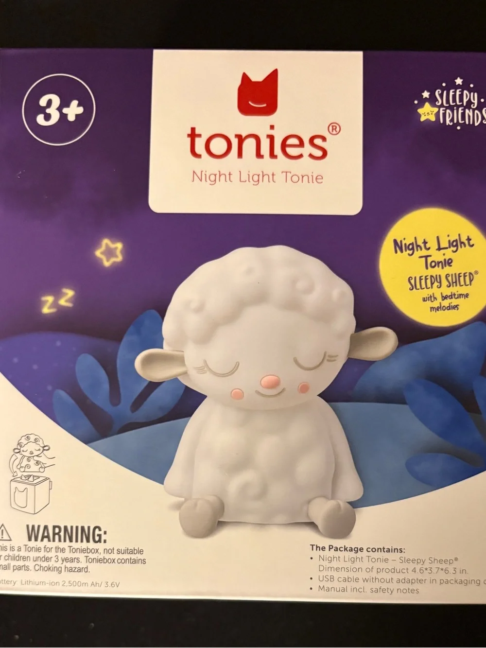 Tonies Sleepy Friends Sleepy Sheep Night Light Tonie Bedtime Melodies NIB